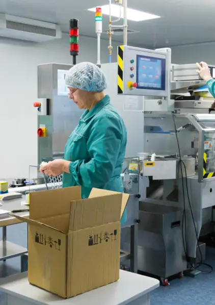 Feature image representing HR software and workforce management for the pharmaceutical industry.